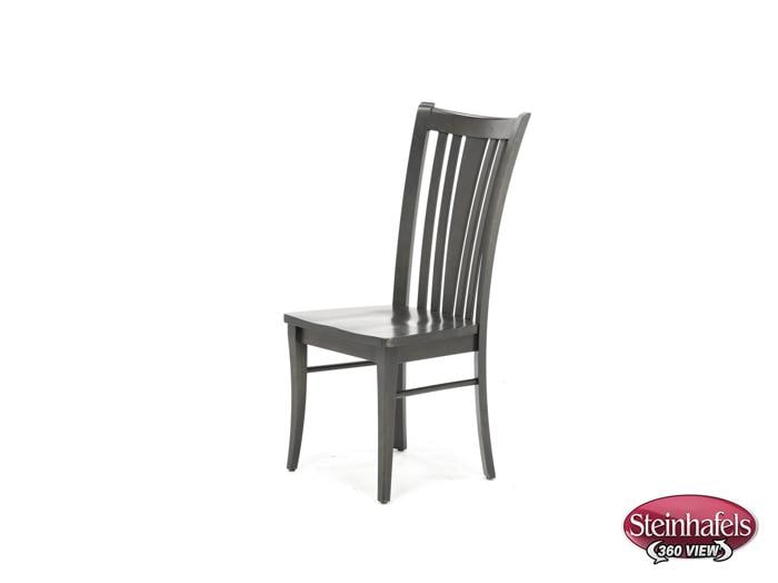 canadel grey inch standard seat height side chair  image   