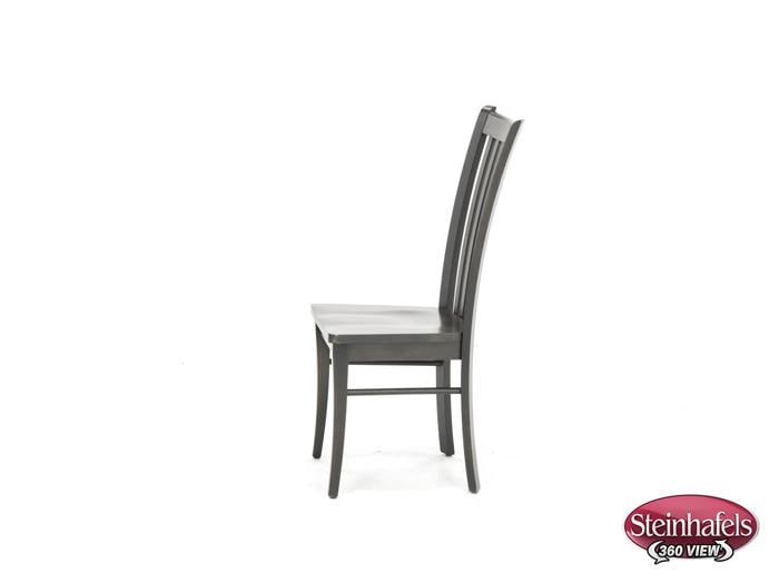 canadel grey inch standard seat height side chair  image   