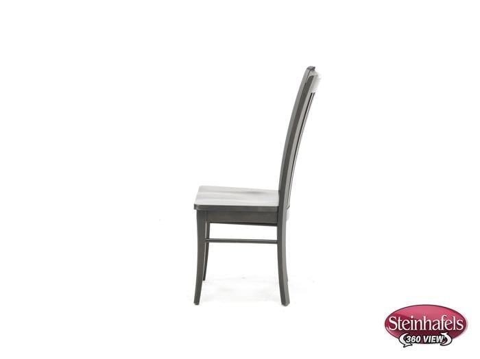 canadel grey inch standard seat height side chair  image   