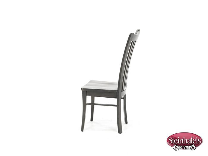 canadel grey inch standard seat height side chair  image   