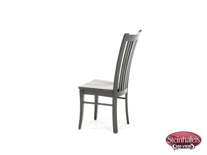 canadel grey inch standard seat height side chair  image   