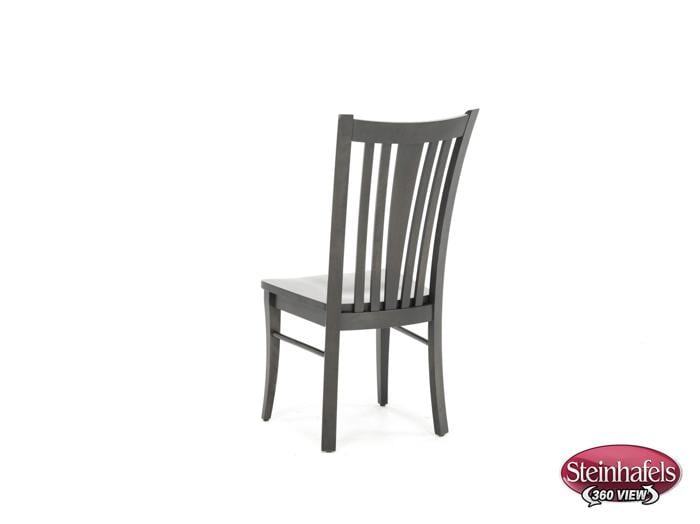 canadel grey inch standard seat height side chair  image   