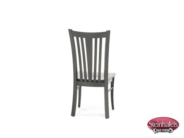 canadel grey inch standard seat height side chair  image   