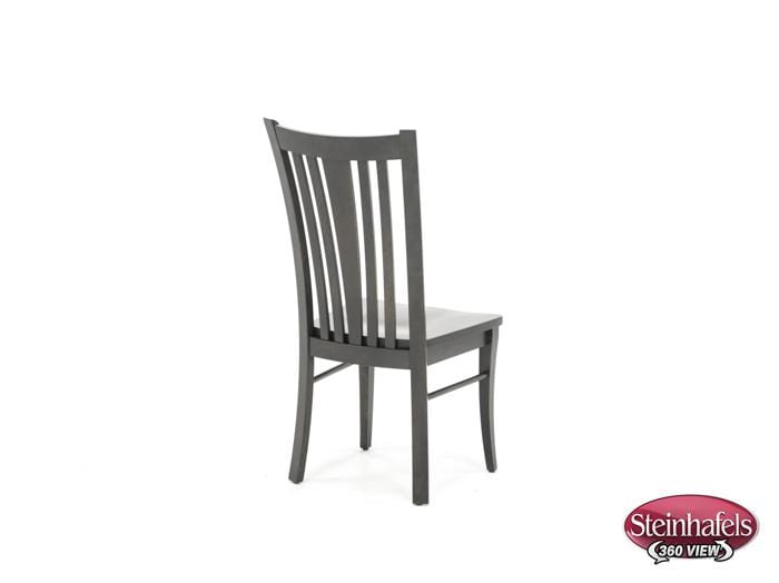 canadel grey inch standard seat height side chair  image   