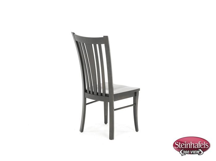 canadel grey inch standard seat height side chair  image   