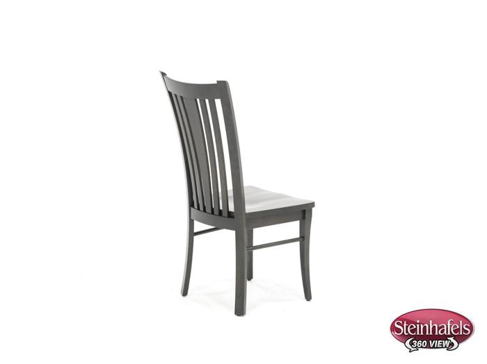 canadel grey inch standard seat height side chair  image   