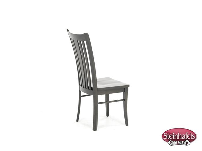 canadel grey inch standard seat height side chair  image   