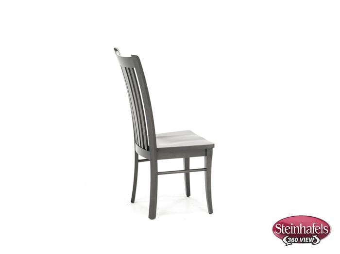 canadel grey inch standard seat height side chair  image   