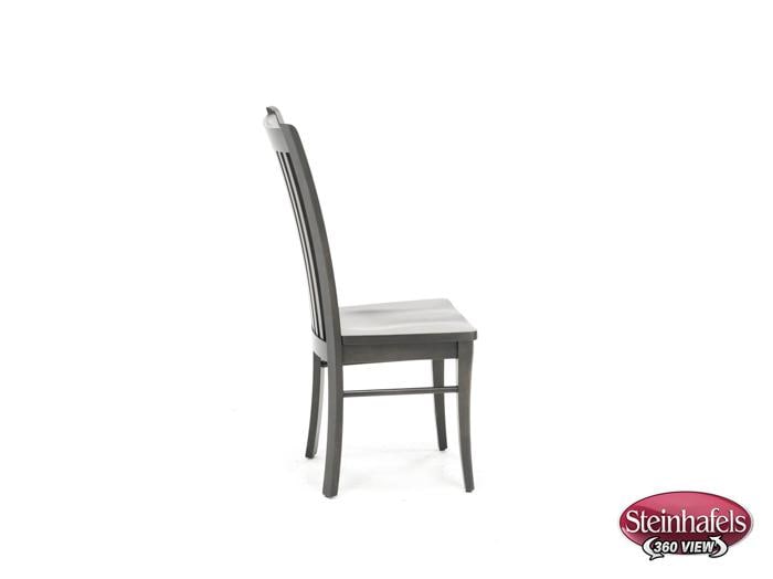 canadel grey inch standard seat height side chair  image   