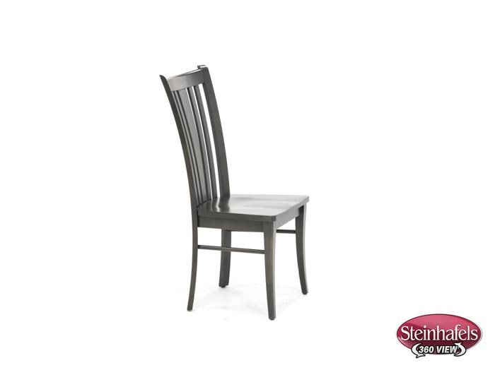 canadel grey inch standard seat height side chair  image   