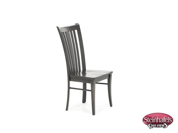 canadel grey inch standard seat height side chair  image   