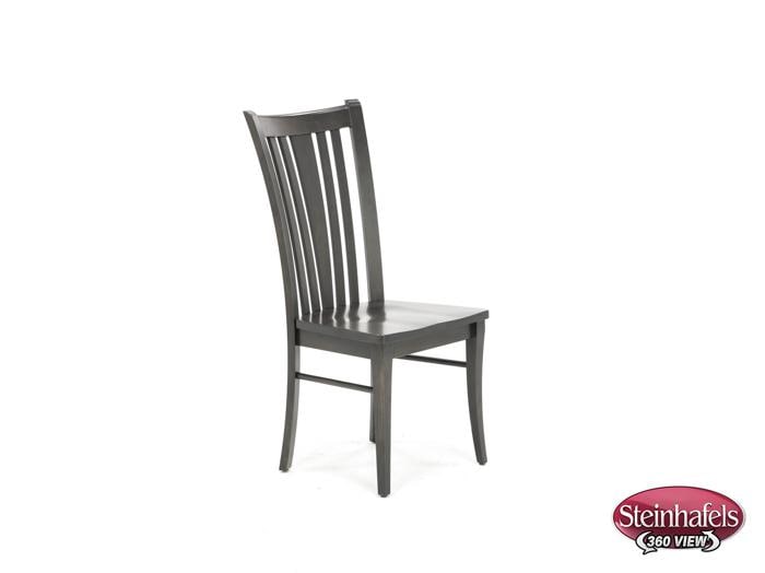 canadel grey inch standard seat height side chair  image   