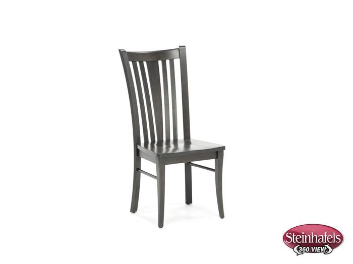 canadel grey inch standard seat height side chair  image   