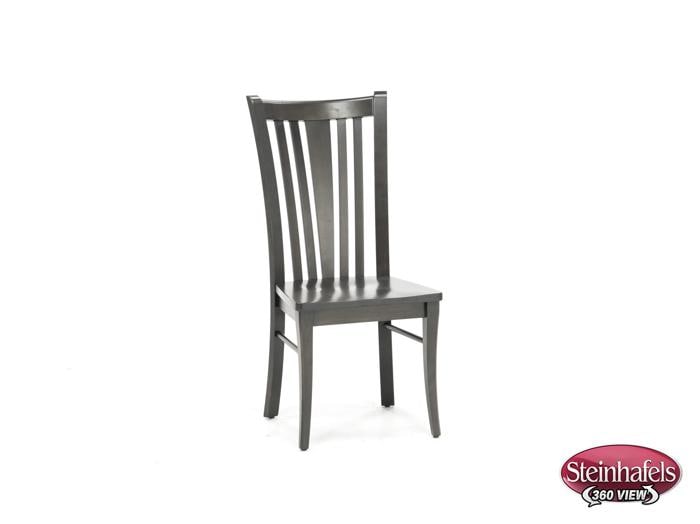 canadel grey inch standard seat height side chair  image   