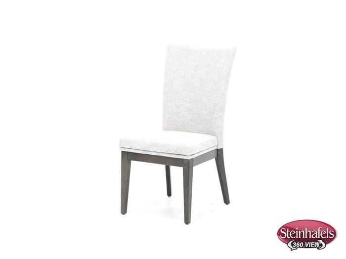 canadel grey inch standard seat height side chair  image   