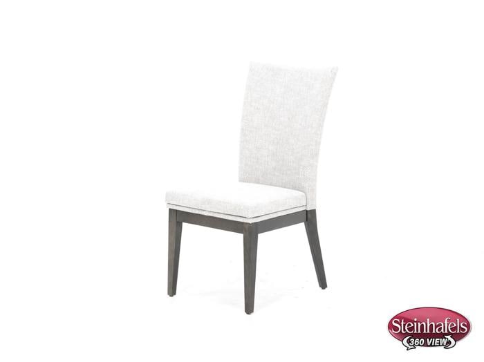 canadel grey inch standard seat height side chair  image   