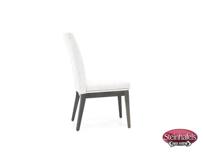 canadel grey inch standard seat height side chair  image   