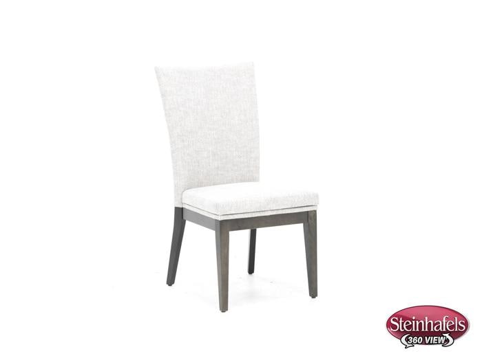 canadel grey inch standard seat height side chair  image   