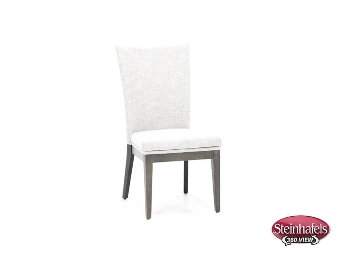 canadel grey inch standard seat height side chair  image   