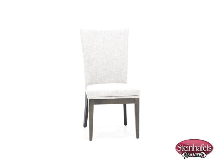 canadel grey inch standard seat height side chair  image   