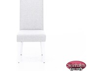 canadel grey inch standard seat height side chair  image   