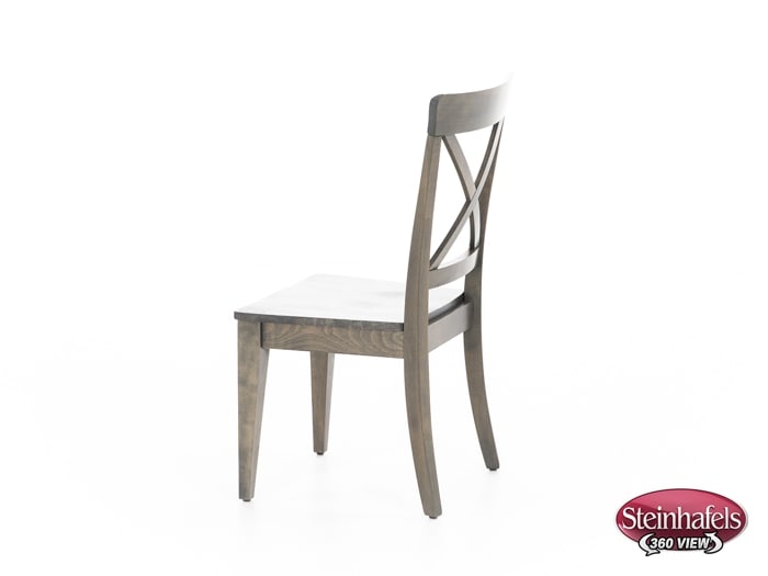 canadel grey inch standard seat height side chair  image   