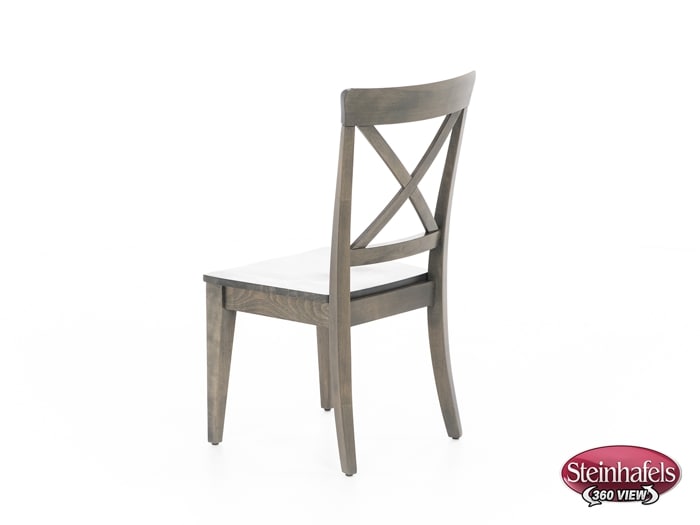 canadel grey inch standard seat height side chair  image   