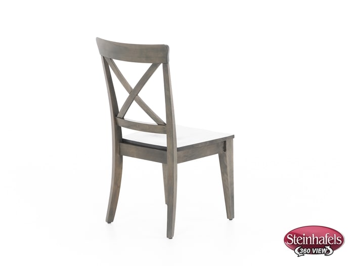 canadel grey inch standard seat height side chair  image   