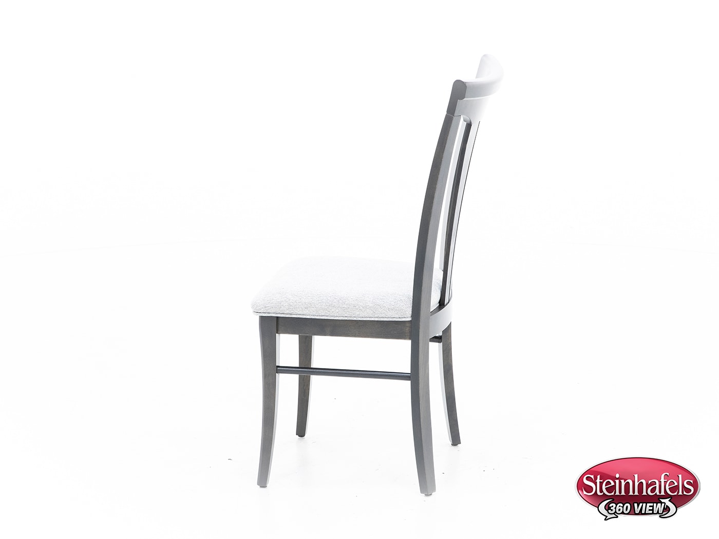 canadel grey inch standard seat height side chair  image   