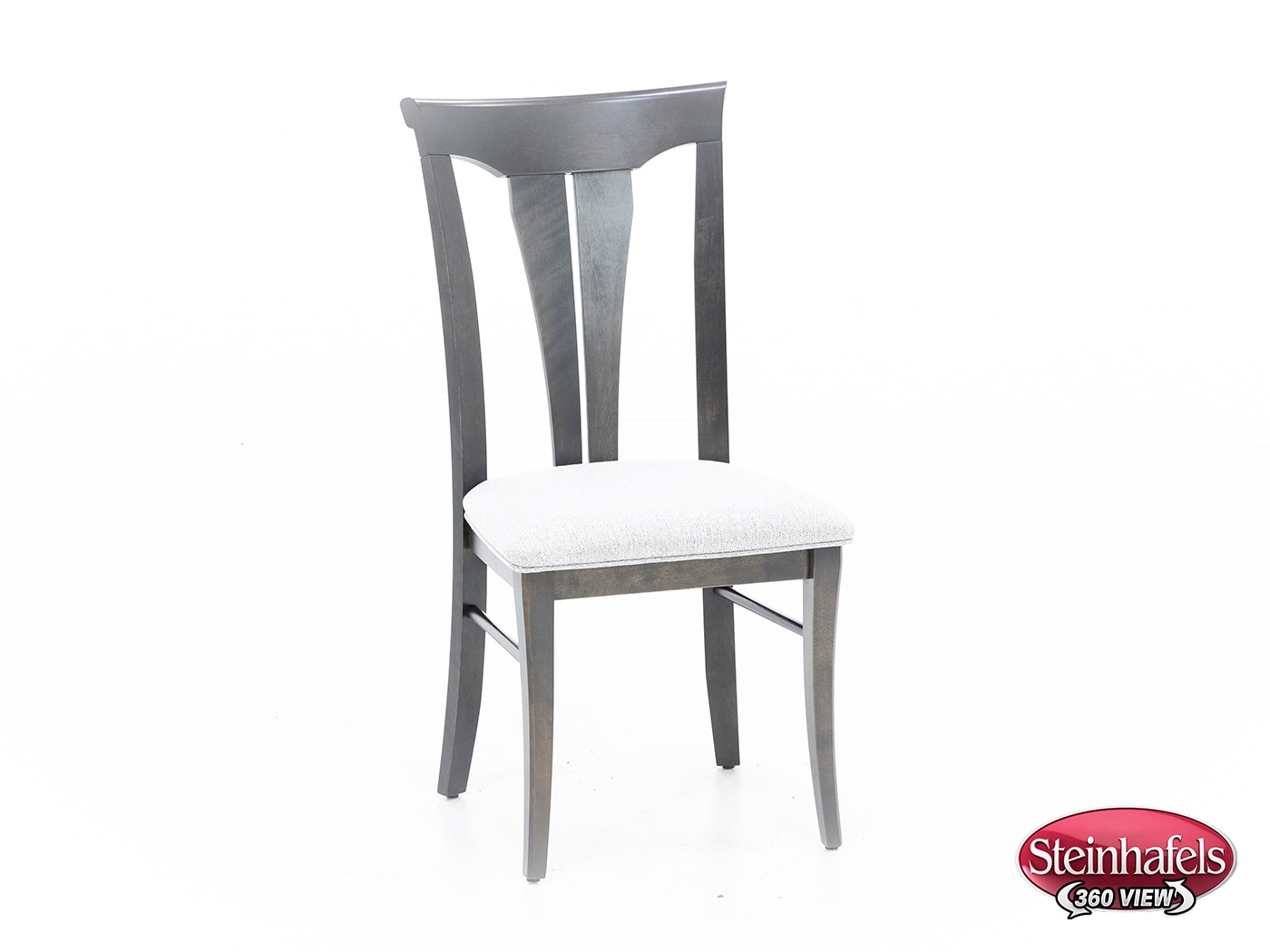 canadel grey inch standard seat height side chair  image   