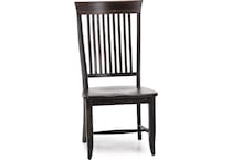 canadel grey inch standard seat height side chair   