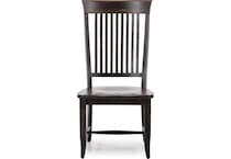 canadel grey inch standard seat height side chair   