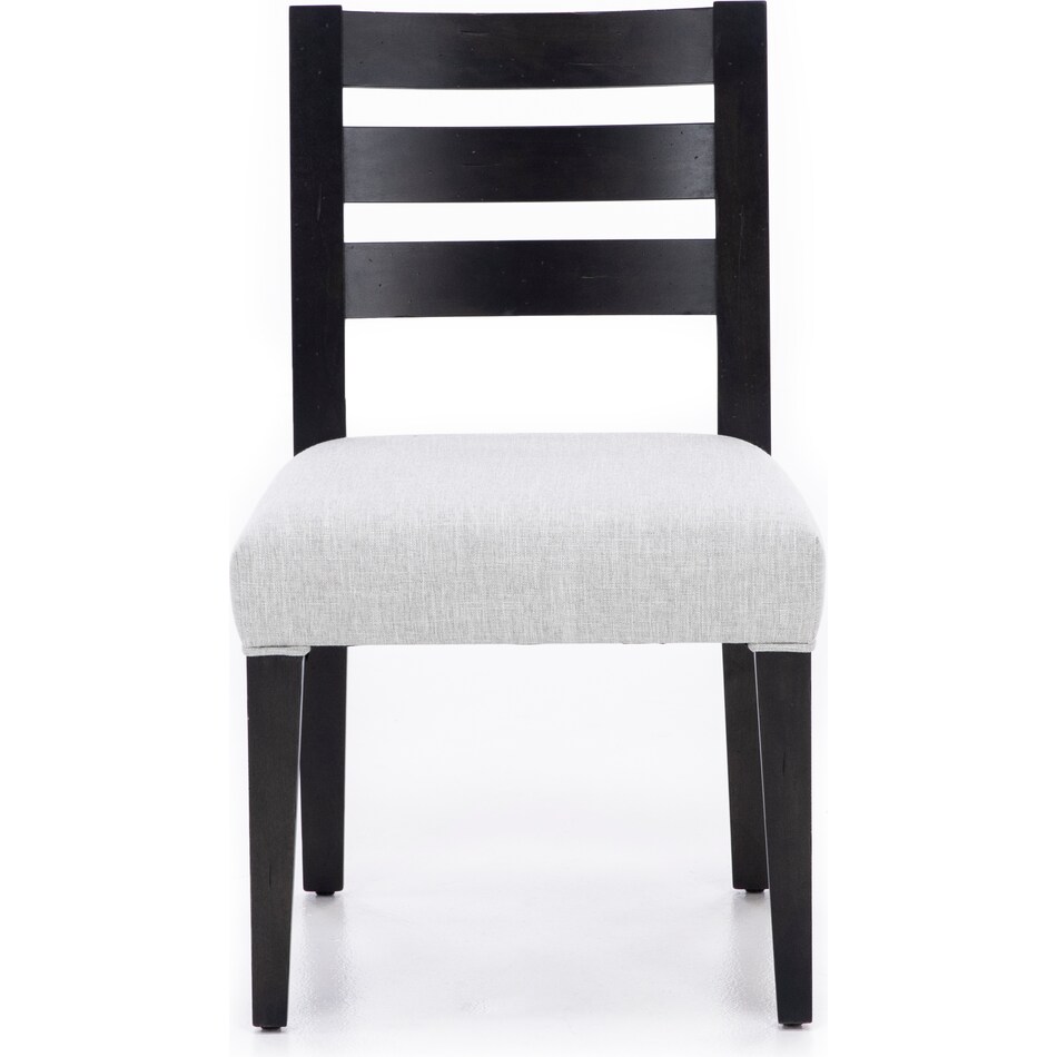 canadel grey inch standard seat height side chair   