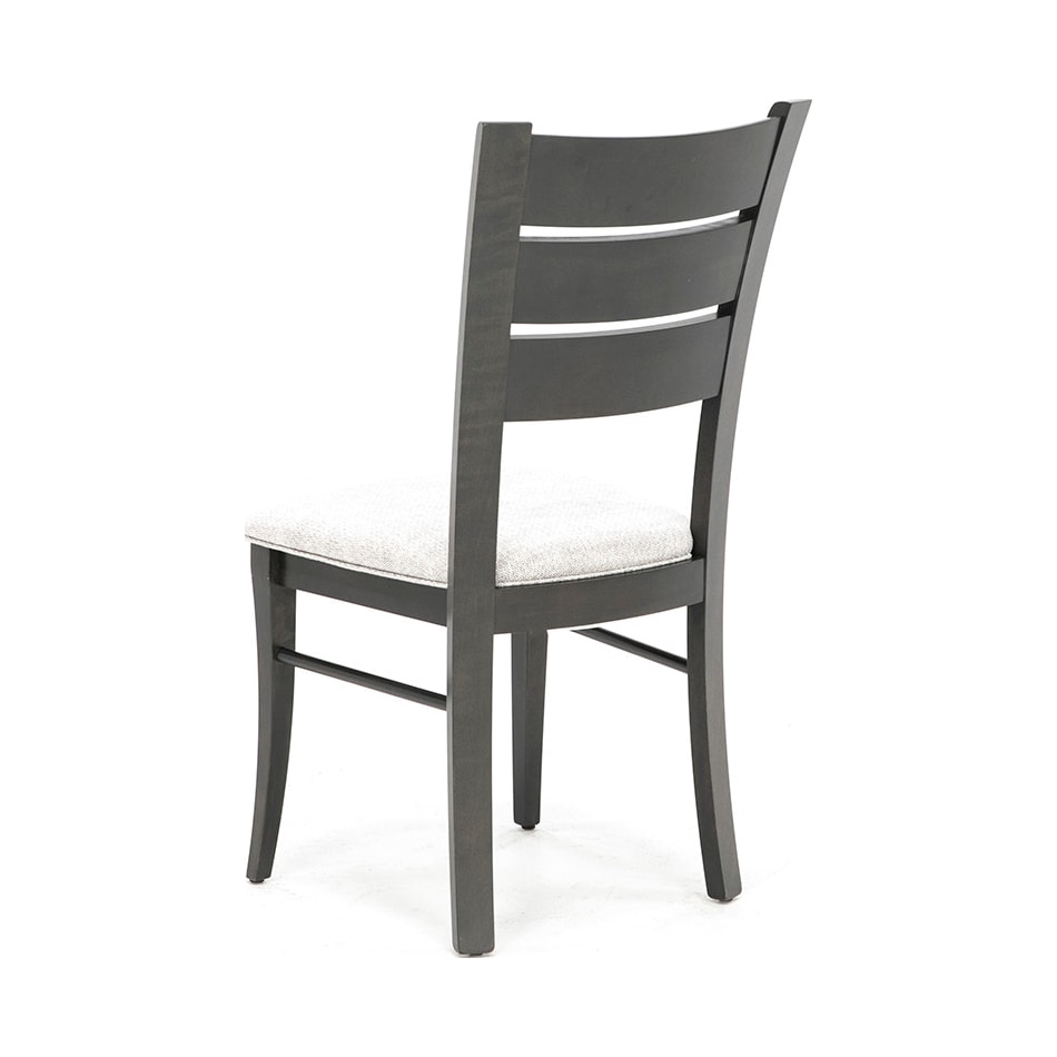canadel grey inch standard seat height side chair   