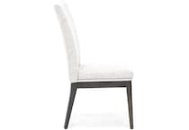 canadel grey inch standard seat height side chair   
