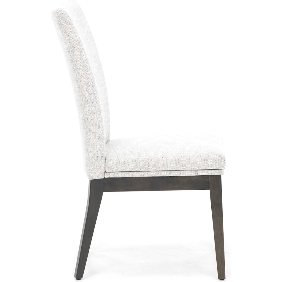canadel grey inch standard seat height side chair   