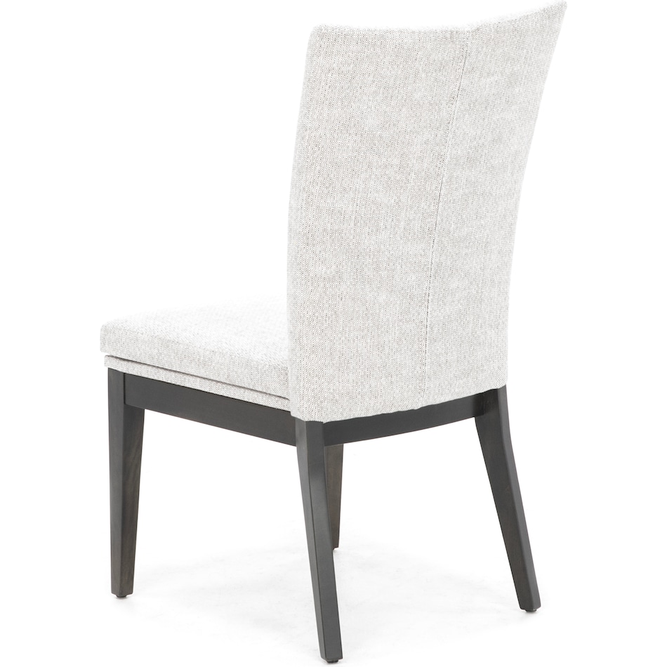 canadel grey inch standard seat height side chair   