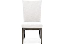 canadel grey inch standard seat height side chair   