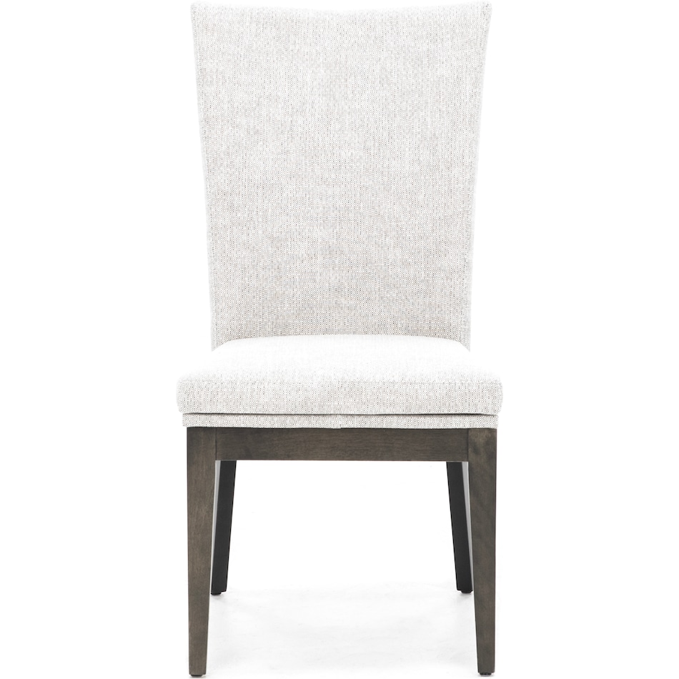 canadel grey inch standard seat height side chair   