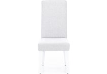 canadel grey inch standard seat height side chair   