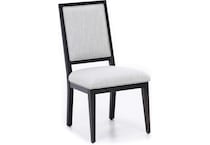 canadel grey inch standard seat height side chair   