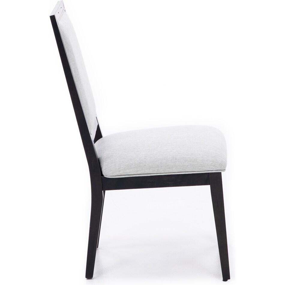 canadel grey inch standard seat height side chair   