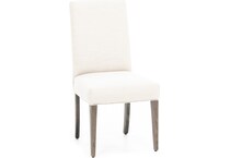 canadel grey inch standard seat height side chair   