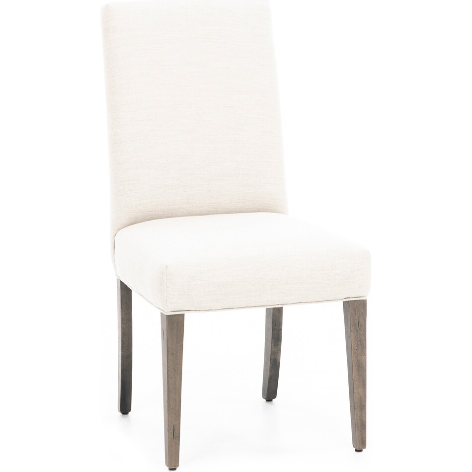 canadel grey inch standard seat height side chair   