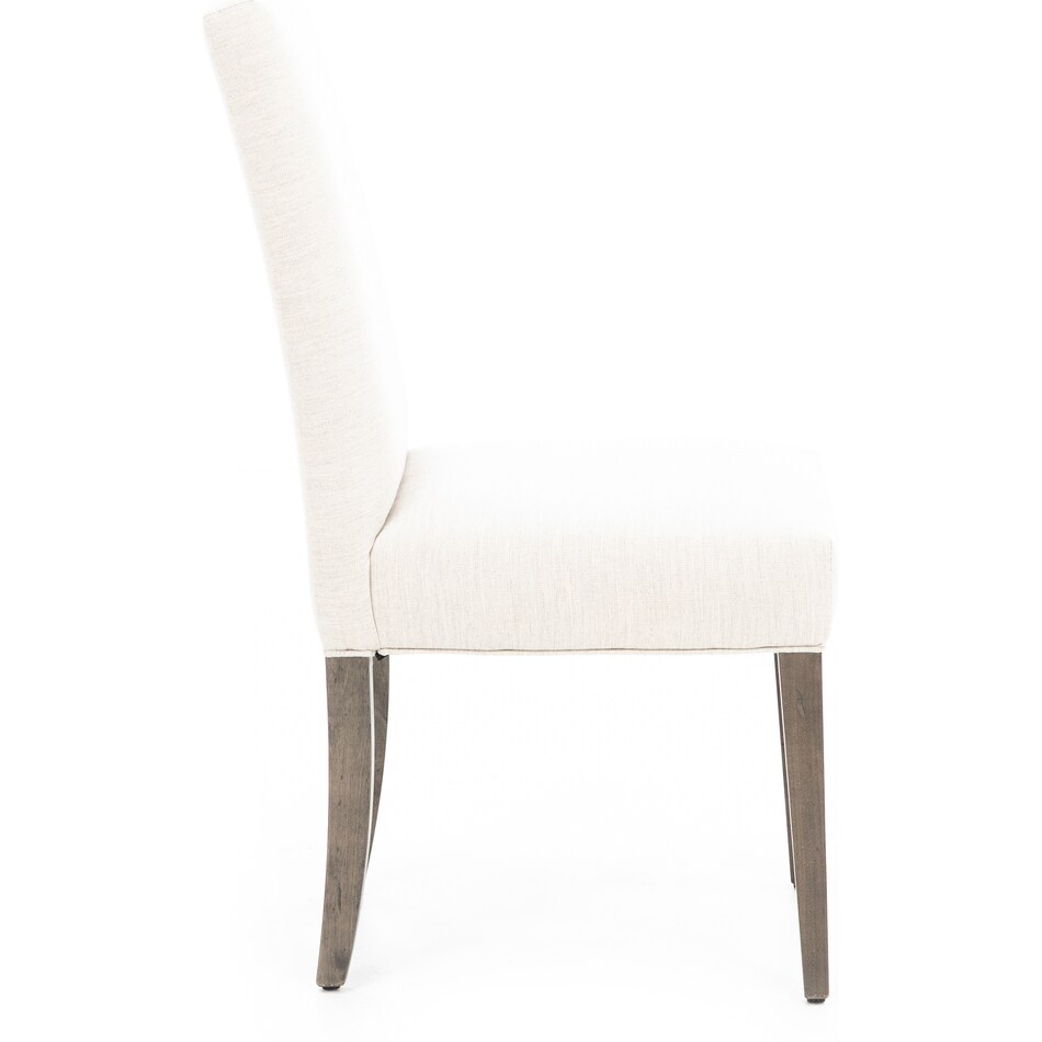 canadel grey inch standard seat height side chair   