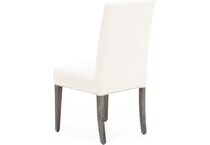 canadel grey inch standard seat height side chair   