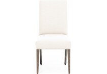 canadel grey inch standard seat height side chair   
