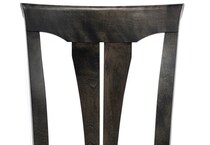 canadel grey inch standard seat height side chair   