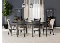 canadel grey inch standard seat height side chair lifestyle image   
