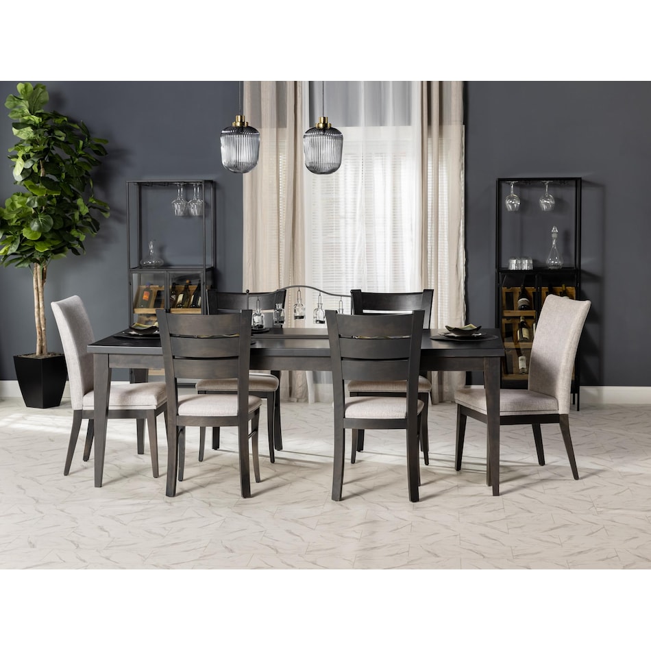 canadel grey inch standard seat height side chair lifestyle image   